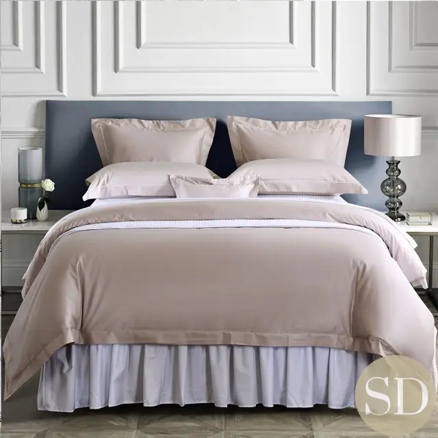 セミダブル | ボックスシーツ1枚 | 掛け布団カバー1枚 | 包み型スタンダード枕カバー2枚 |400TC ハニカム