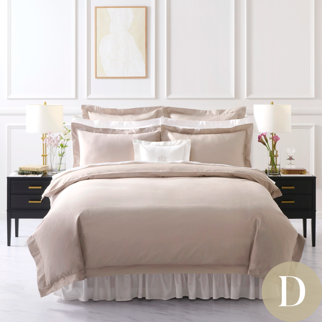 ダブル | 190×210cm | 掛け布団カバー1枚 | 封筒型スタンダード枕カバー2枚 | 400TC コットンサテン