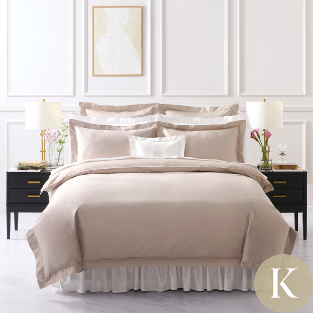 キング | 230×210cm | 掛け布団カバー1枚 | 封筒型スタンダード枕カバー2枚 | 400TC コットンサテン