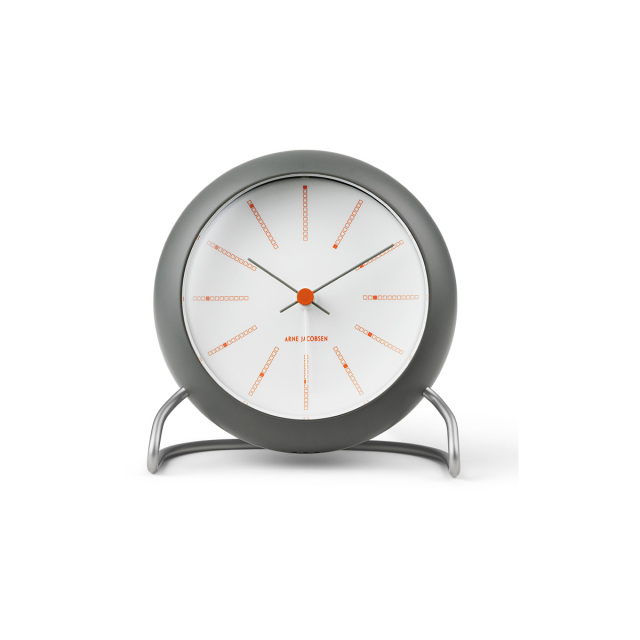 ARNE JACOBSEN / BANKERS / 置き時計 / 11cm/マーブルグレー