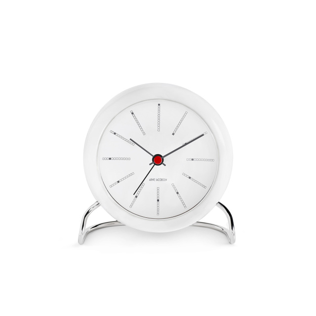 ARNE JACOBSEN / BANKERS / 置き時計 / 11cm/ホワイト