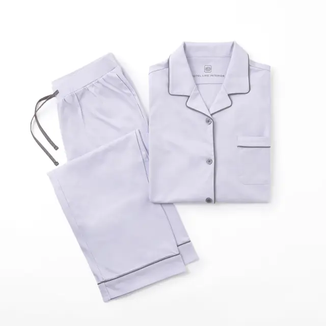 名入れ刺繍のできる高級ペアパジャマ | ホテルライクインテリア