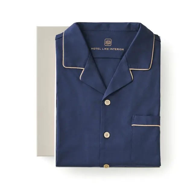 【ギフトBOX入り】コットンジャージーパジャマ｜メンズ