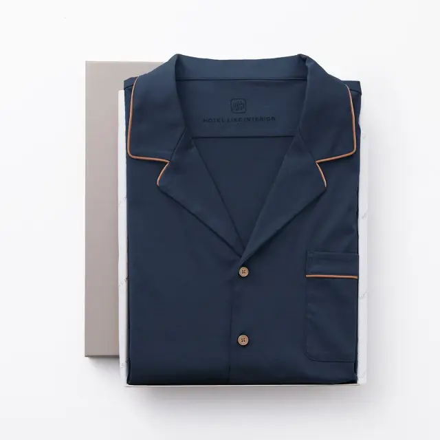 【ギフトBOX入り】コットンジャージーパジャマ｜メンズ