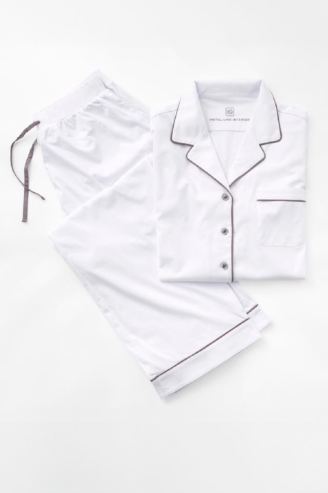 ホテルライクインテリア レディースパジャマ 名入れ刺繍のできる高級ペアパジャマ | ホテルライクインテリア