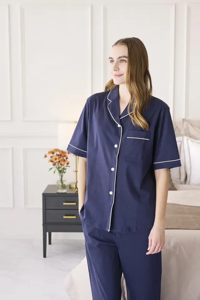 コットンジャージー | 半袖パジャマ | レディース