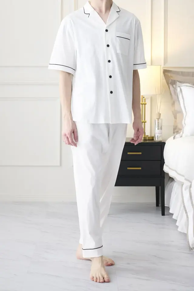 コットンジャージー | 半袖パジャマ | メンズ