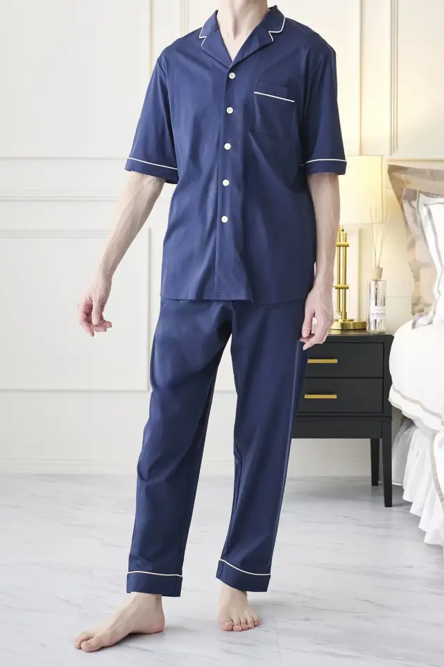 コットンジャージー | 半袖パジャマ | メンズ