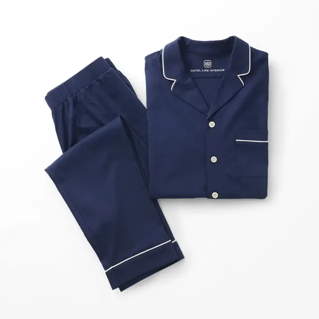 【ギフトBOX入り】コットンジャージー｜半袖パジャマ｜メンズ