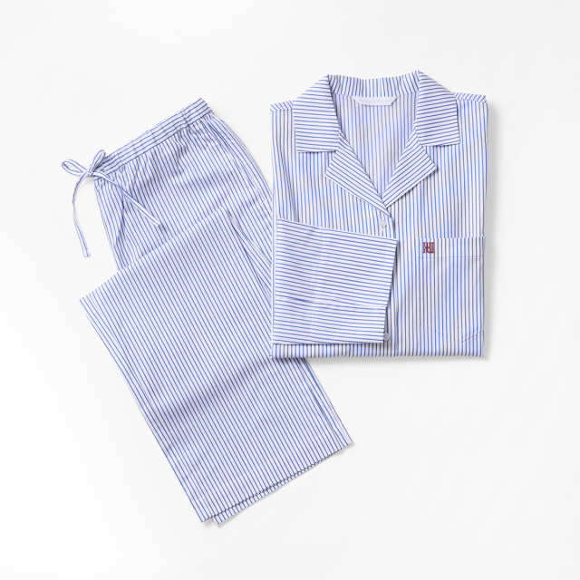 コットンツイルストライプパジャマ | メンズ＆レディース