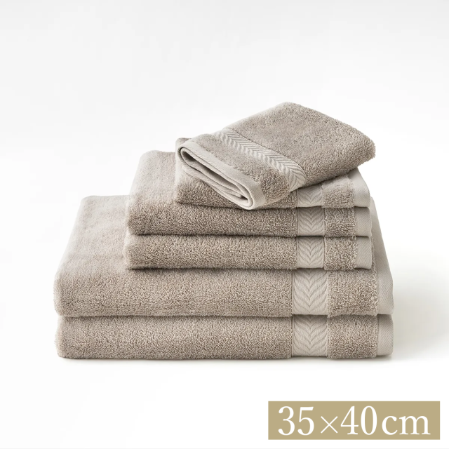エジプシャンコットン タオル  | ハンドタオル | 35×40cm