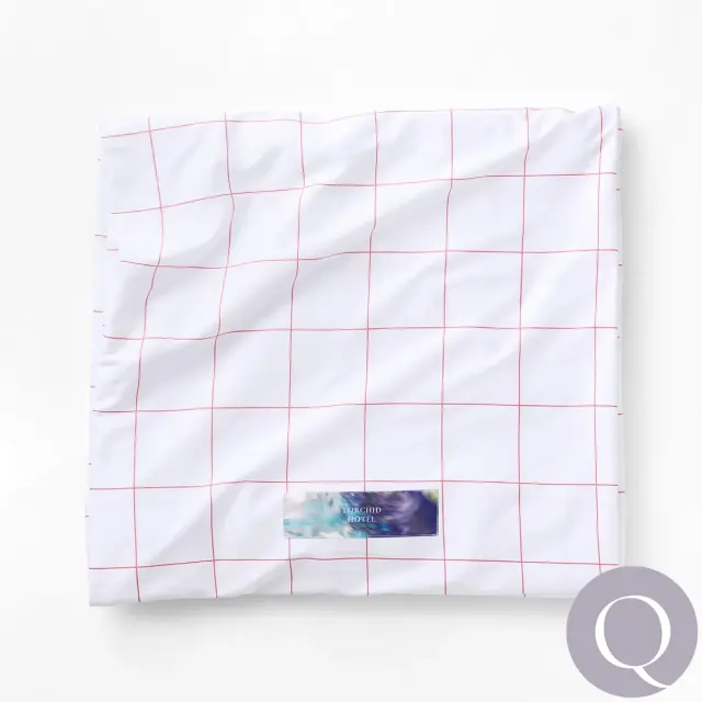 TORCHID HOTEL | エヴァン | 掛け布団カバー | クイーン/スカーレット