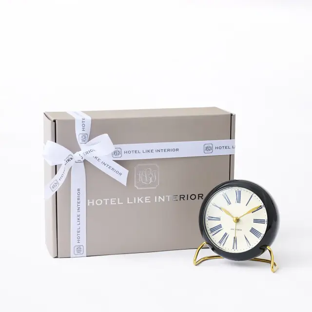【ギフトBOX入り】ARNE JACOBSEN / ROMAN CLASSIC / 置き時計 / 11cm