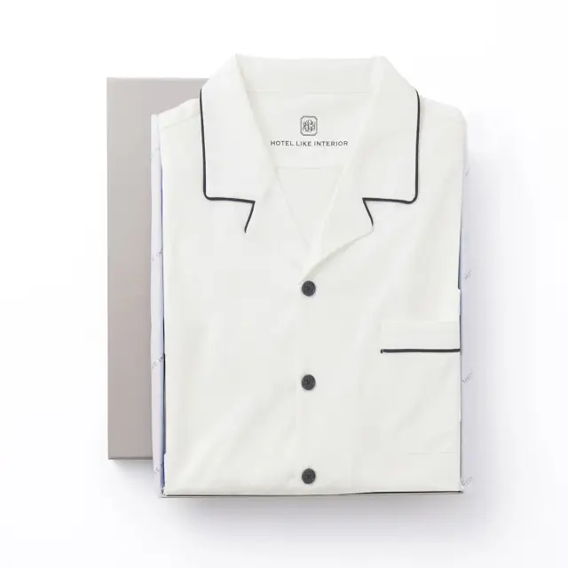 【ギフトBOX入り】コットンジャージーパジャマ｜メンズ