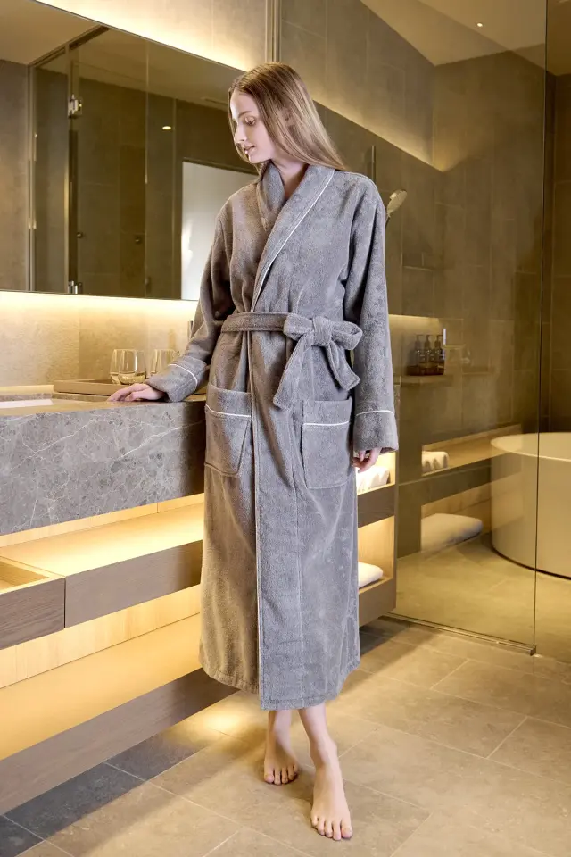 ハイドロコットン トルコ バスローブ