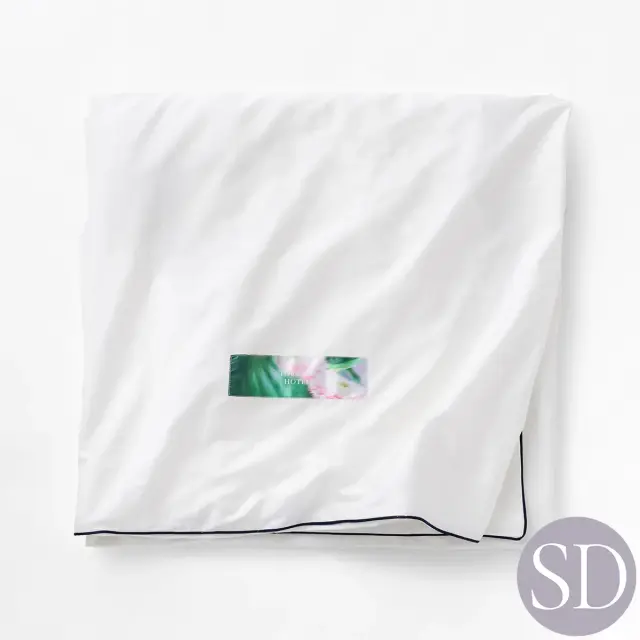 TORCHID HOTEL | ヘレン | 掛け布団カバー | セミダブル/アイボリー×ネイビー