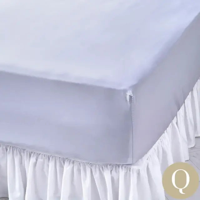 ボックスシーツ ｜ クイーン ｜ 160×200cm 高さ36cmまで対応 ｜ イタリアン コットンサテン
