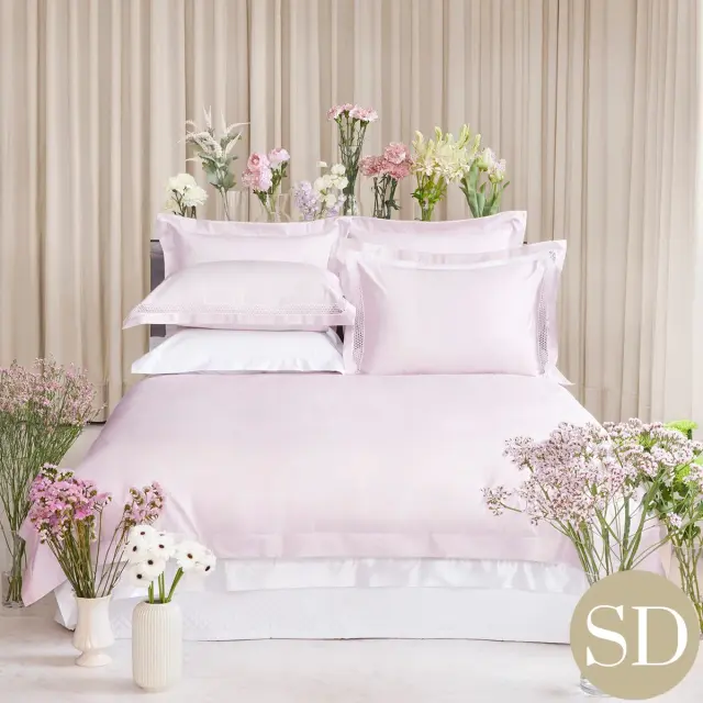 セミダブル | ボックスシーツ1枚 | 掛け布団カバー1枚 | 包み型スタンダード枕カバー2枚 |400TC ハニカム