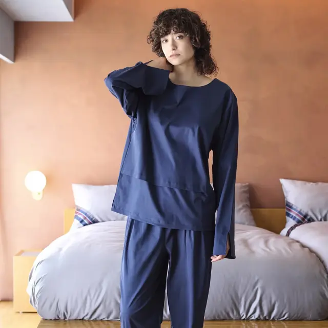 【ギフトBOX入り】TORCHID HOTEL｜スアベ｜ボートネックプルオーバーパジャマ