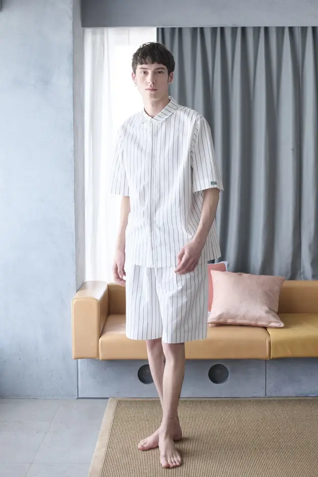 HANRO☆リズ コットンノースリーブショートパジャマセット HANRO☆リズ コットンノースリーブショートパジャマセット