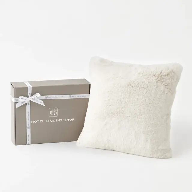 【ギフトBOX入り】ラグジュアリープラッシュ ｜ クッションカバー ｜ 50スクエア ｜ 50×50cm