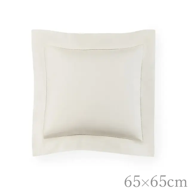 SFERRA | クッションカバー | ユーロ | 65×65cm | SFERRA GIZA 45 PERCALE/アイボリー