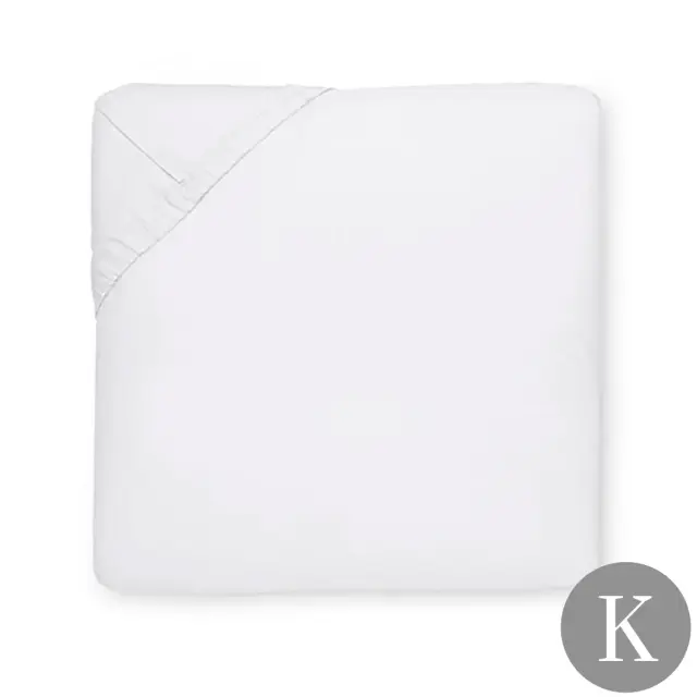 SFERRA | ボックスシーツ | キング | 180×200cm | 高さ30cmまで対応 | SFERRA GIZA 45 SATEEN