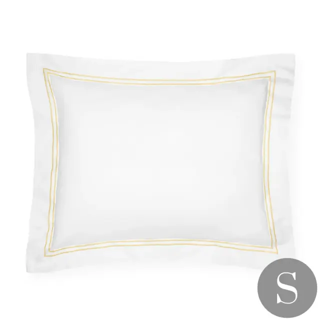 SFERRA | 枕カバー・ピローケース | 包み型スタンダード | 50×75cm | GRANDE HOTEL/ホワイト×バナナ