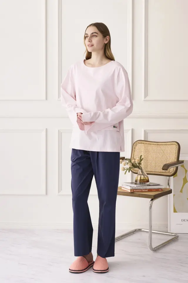 TORCHID HOTEL | スアベ | ボートネックプルオーバーパジャマセット