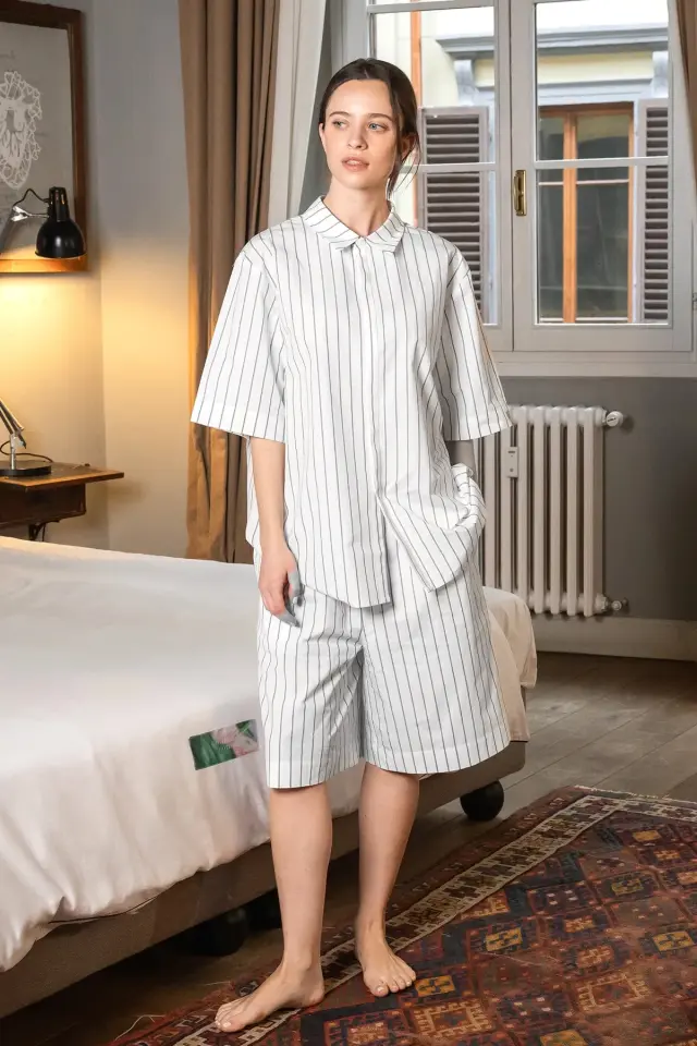 いわきfc　支給品　チームウェア 長袖シャツショートパンツセット TORCHID HOTEL | Summer | 半袖シャツ・ショートパンツパジャマセット