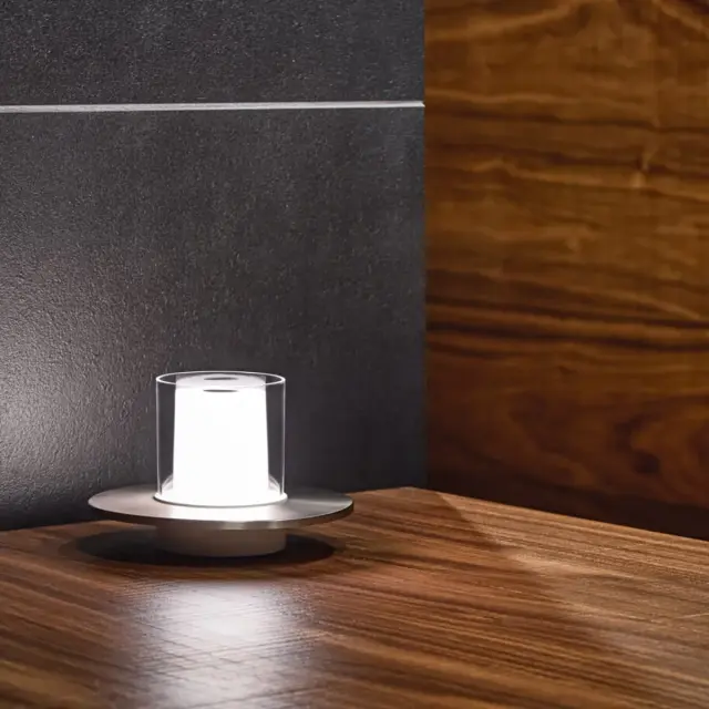 Tubicen | CANDLE | ポータブルライト/シルバー