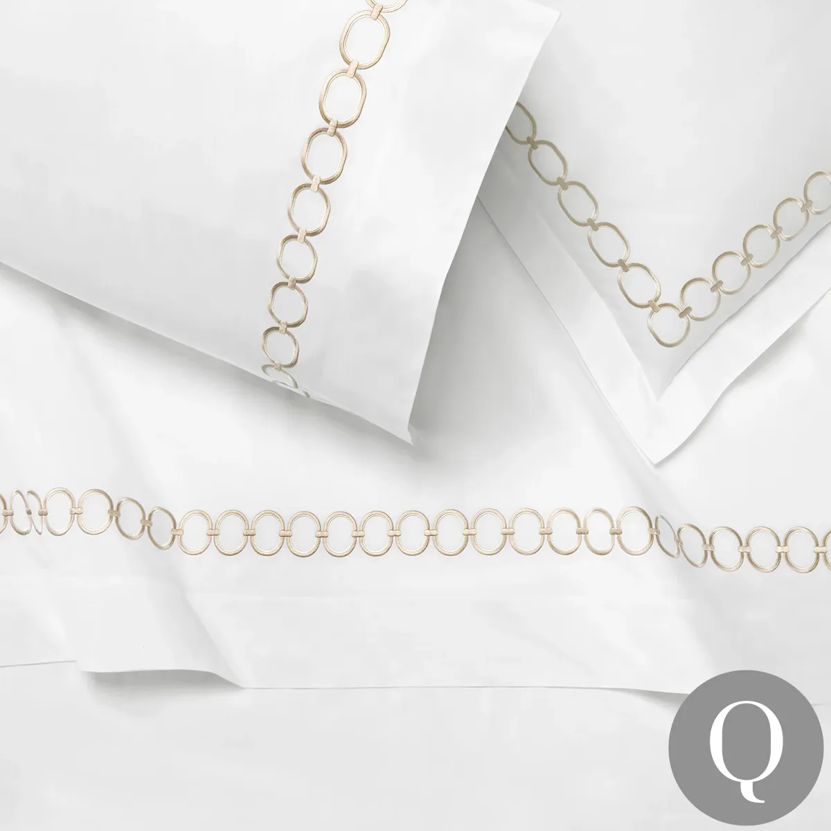 SFERRA | 掛け布団カバー | クイーン | 210×210cm | CATENA