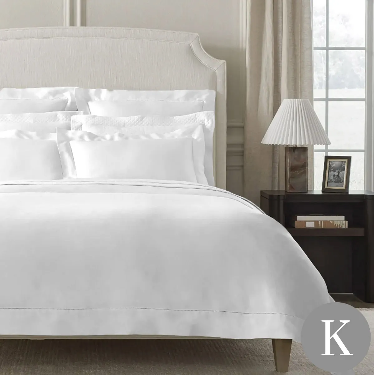 SFERRA | 掛け布団カバー | キング | 230×210cm | SFERRA GIZA 45 SATEEN