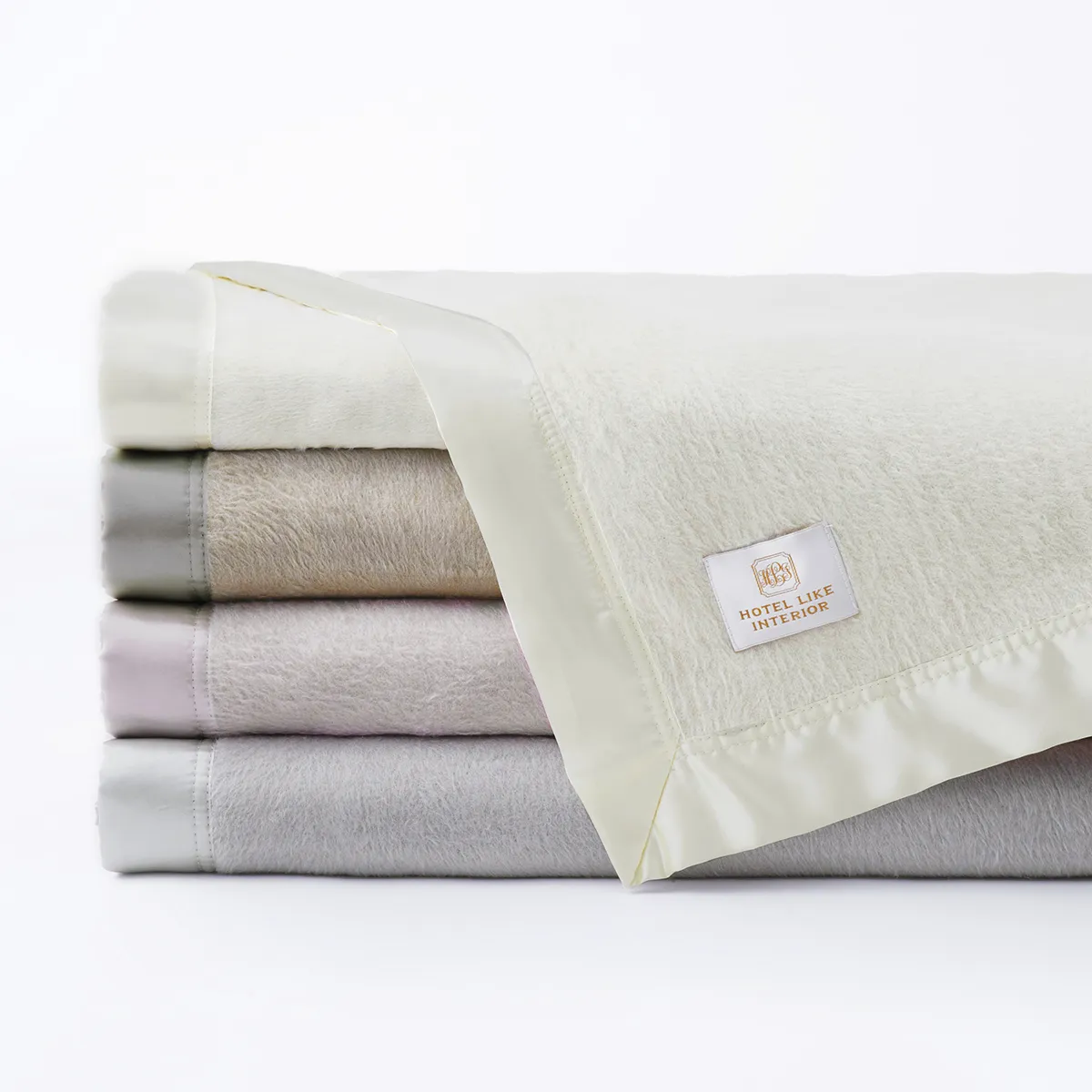 未使用タグ付き　プランテーション　はるひドット　リネン　コットン　ジャケット MUGYUTTO ガーゼケット クォーターサイズ ブランケット 日本製