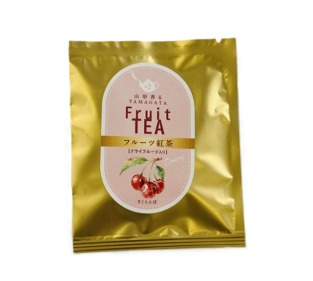 山形香る フルーツ紅茶 さくらんぼ ティーバッグ(1P) 【ドライフルーツ