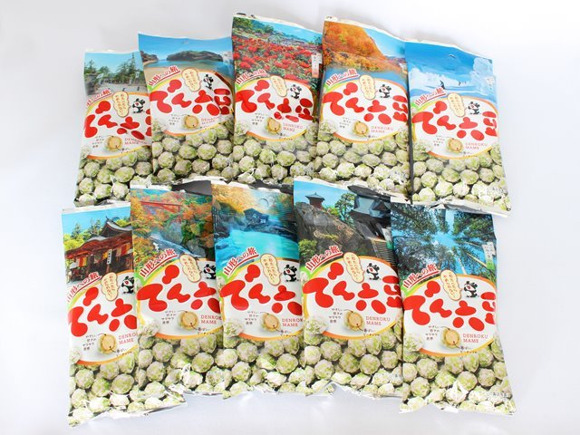山形への旅　でん六豆10袋入り　40g×10袋　でん六