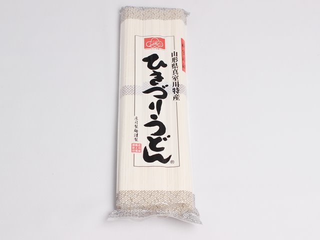 ひきづりうどん  庄司製麺　乾麺　1袋：360ｇ（120ｇ×3）