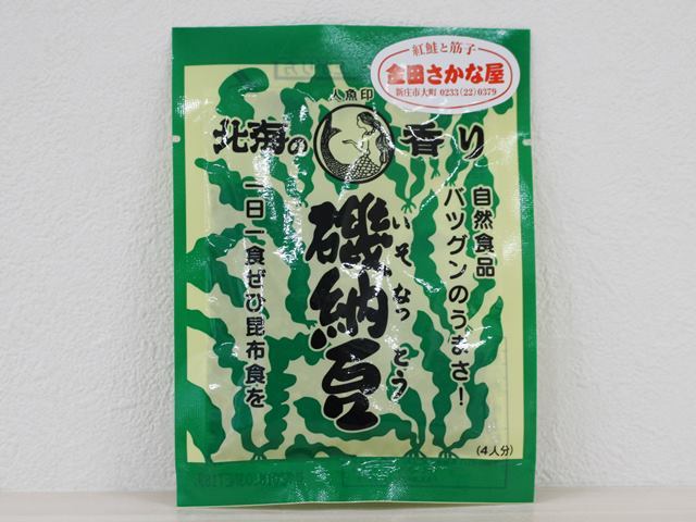 磯納豆　とろろ昆布　富士化学食品　16g
