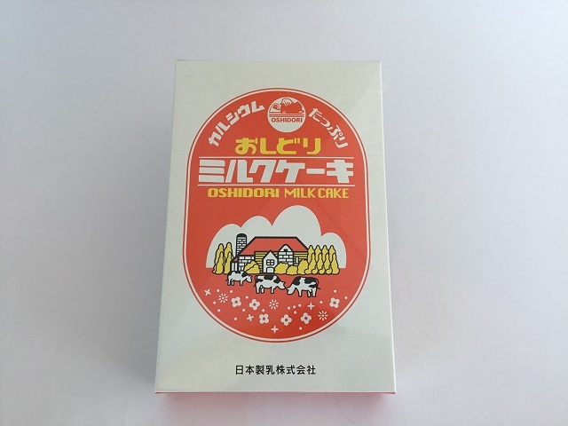 おしどり ミルクケーキ 食べる牛乳　40本入