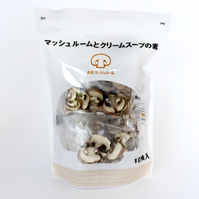 マッシュルームとクリームスープの素