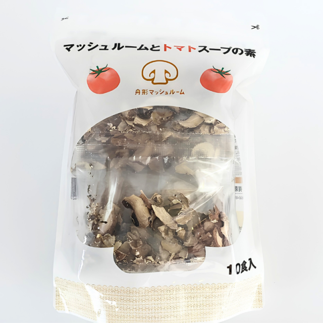 マッシュルームとトマトスープの素