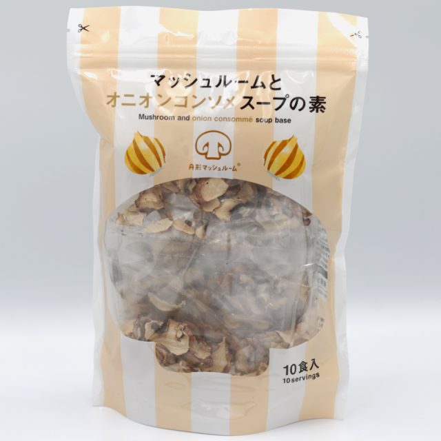 マッシュルームとオニオンコンソメスープの素