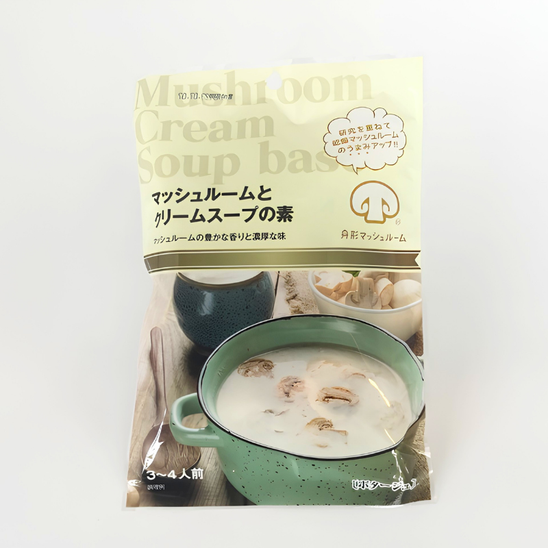 マッシュルームとクリームスープの素