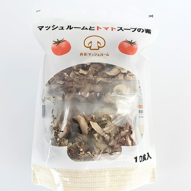 マッシュルームとトマトスープの素