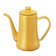 おしゃれで人気の月兔印のコーヒーポット1.2リットル(キャメル)