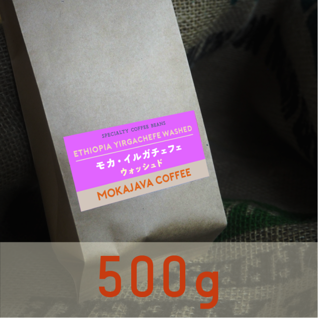 エチオピア・イルガチェフェ ウォッシュド　500g