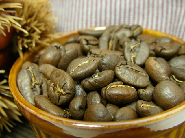 栗色のマイルドブレンド