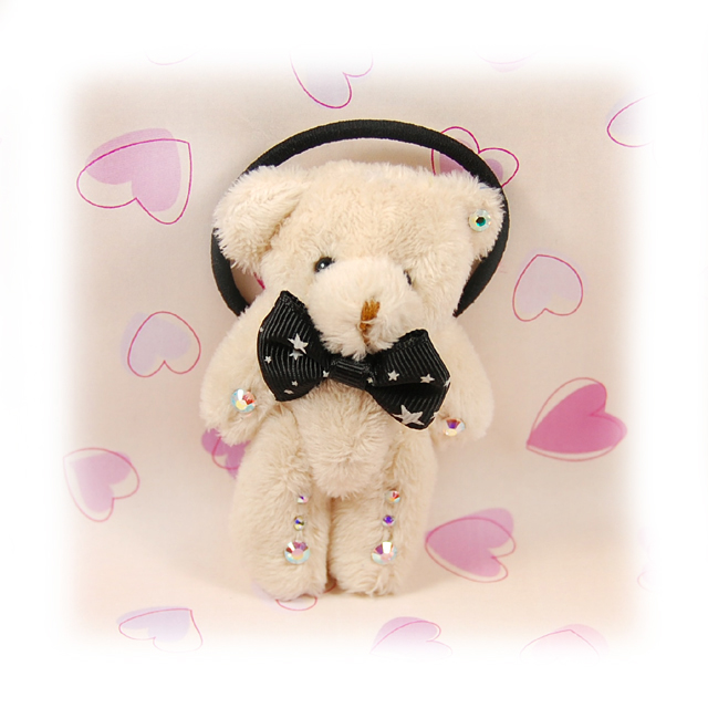 ヘアゴム デコくまちゃん