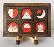 縁起物パズル（枠付）＋スタンド