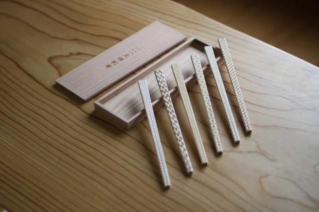 文様元禄割箸　6種杉箱＜お買い得＞セット　送料無料